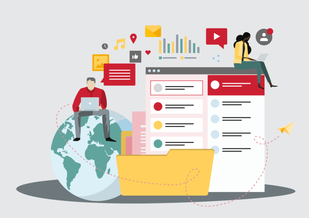 future of marketing online graphic